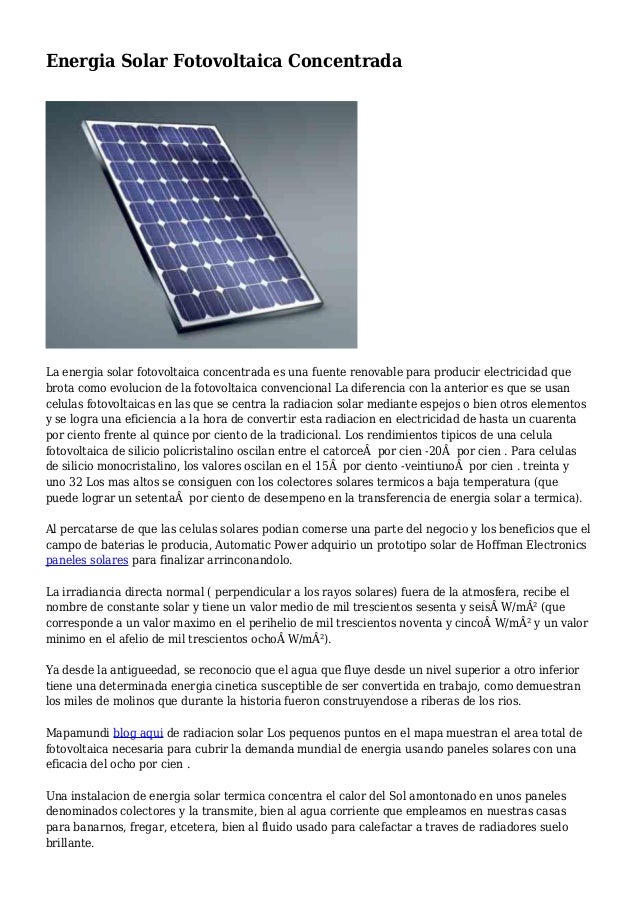 13 Ago Historia De Las Celulas Solares Y Su Evolucion Tecnologica
