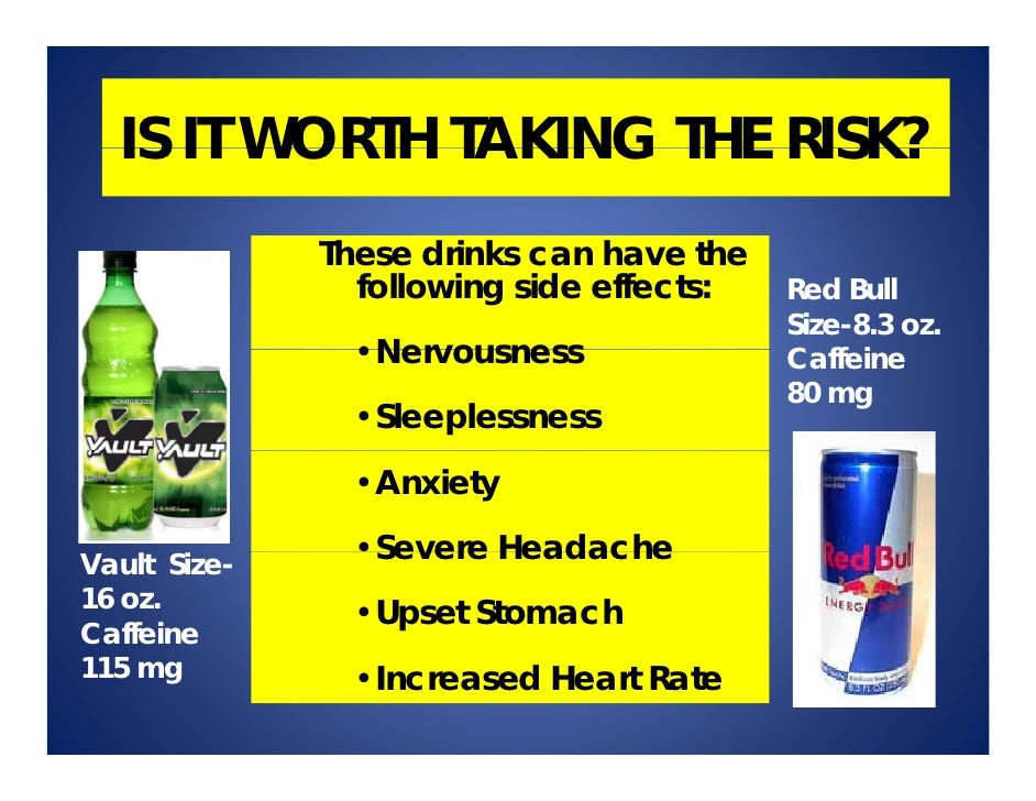 dangers of energy drinks powerpoint