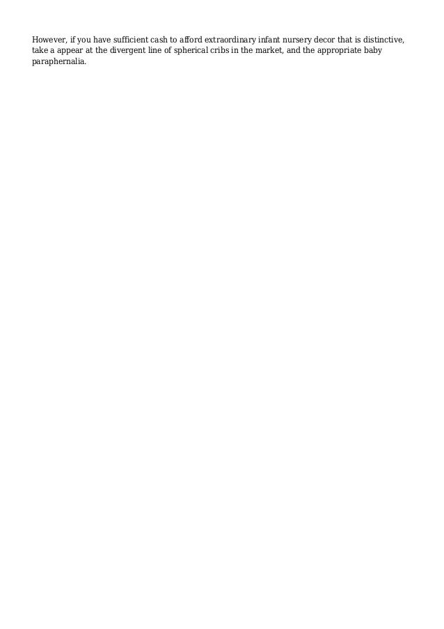 essential nursery furniture