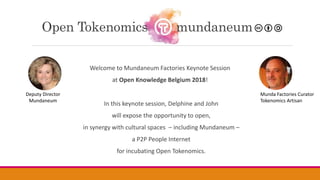 Welcome to Mundaneum Factories Keynote Session
at Open Knowledge Belgium 2018!
In this keynote session, Delphine and John
...