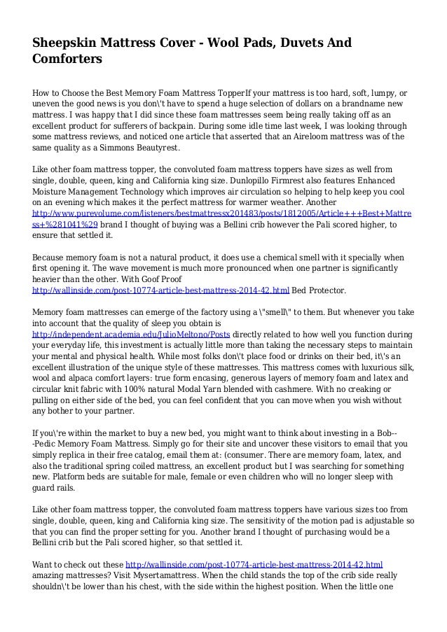 sheepskin crib mattress pad