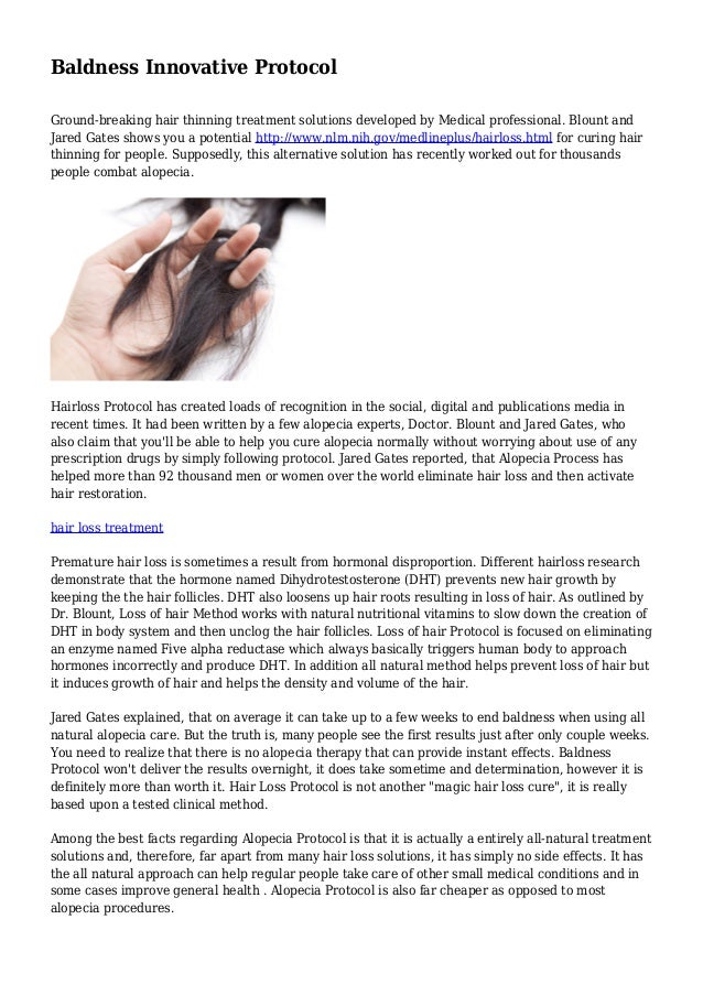 Baldness Innovative Protocol
