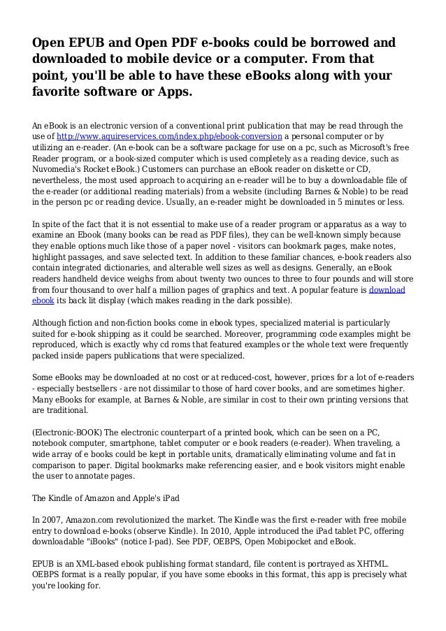open epub online open epub online