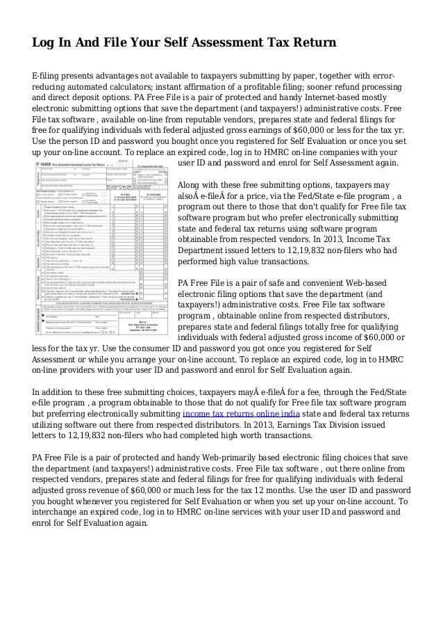 log-in-and-file-your-self-assessment-tax-return