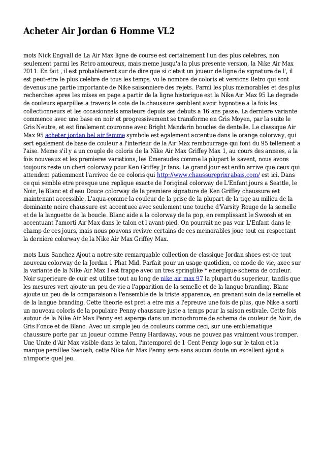 achat air jordan 6