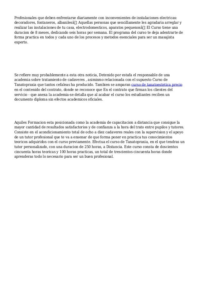 Curso de tanatopraxia
