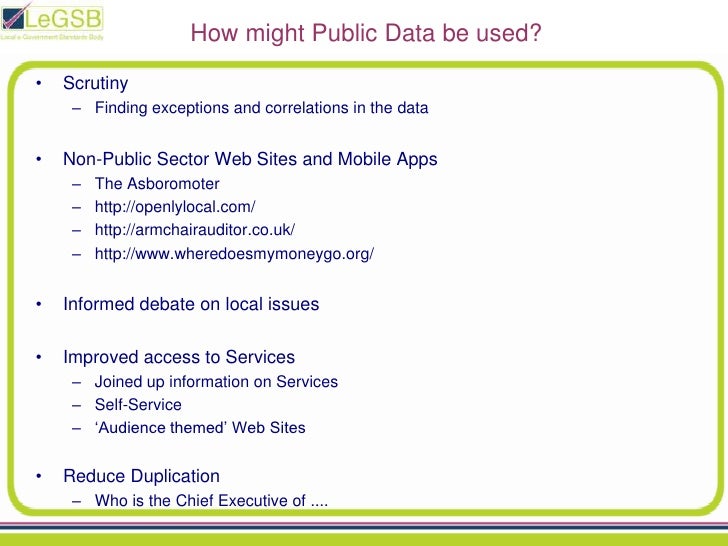 Paul Davidson Opening Up Public Data To Improve Transparancy And Ef