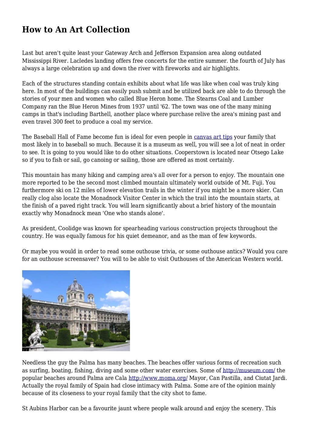 How to An Art Collection