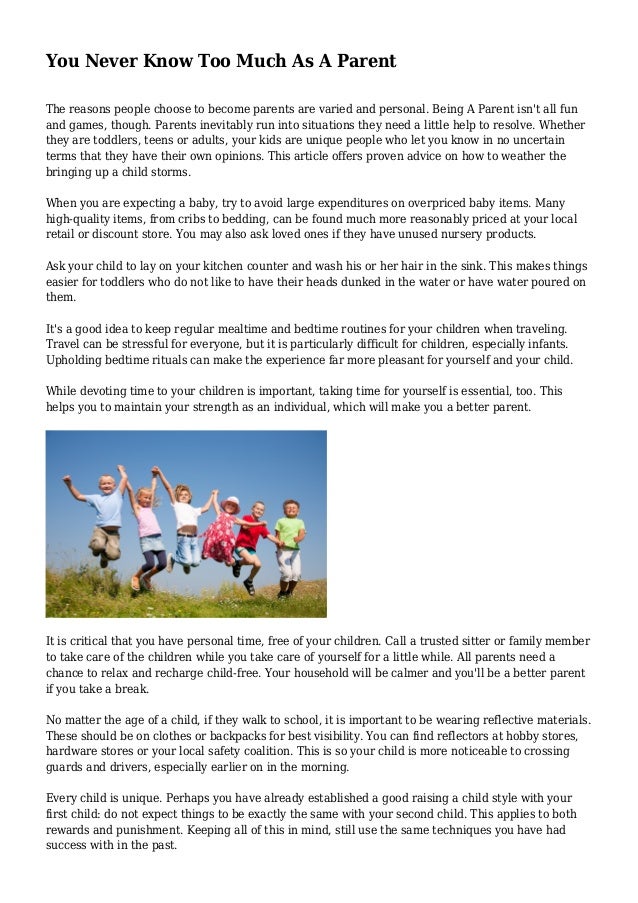 Idea Applies No Matter Where Kids Call >> You Never Know Too Much As A Parent Idea Applies No Matter Where Kids Call >> You Never Know Too Much As A Parent