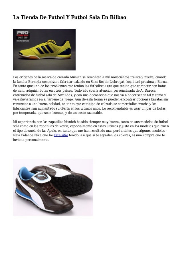 tienda futbol sala