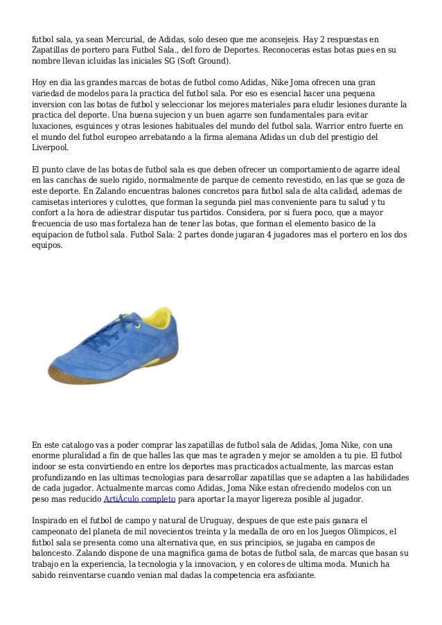 las botas multitaco sirven para futbol sala