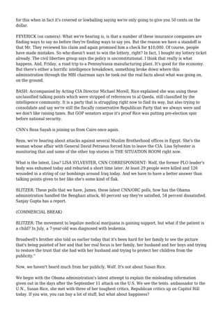 CNN.com - Transcripts | PDF