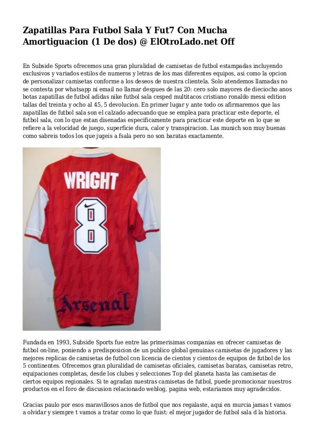 zapatillas futbol sala amortiguacion