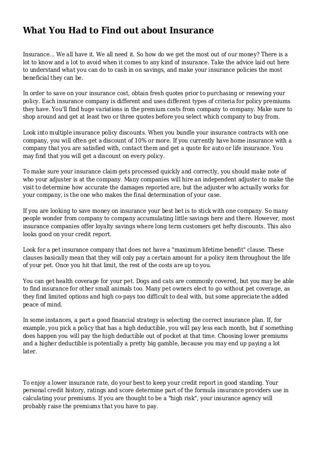 how to find out what insurance i have