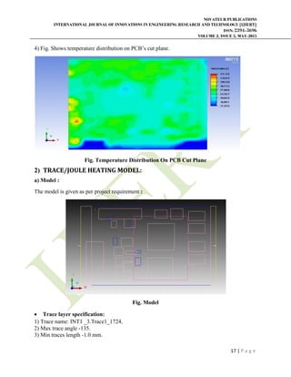 NUMERICAL ANALYSIS AND SIMULATION OF CONJUGATE HEAT TRANSFER STUDY OF ...