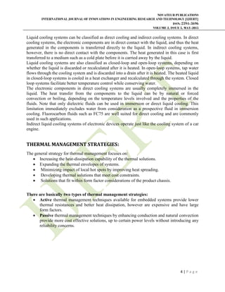 NUMERICAL ANALYSIS AND SIMULATION OF CONJUGATE HEAT TRANSFER STUDY OF ...