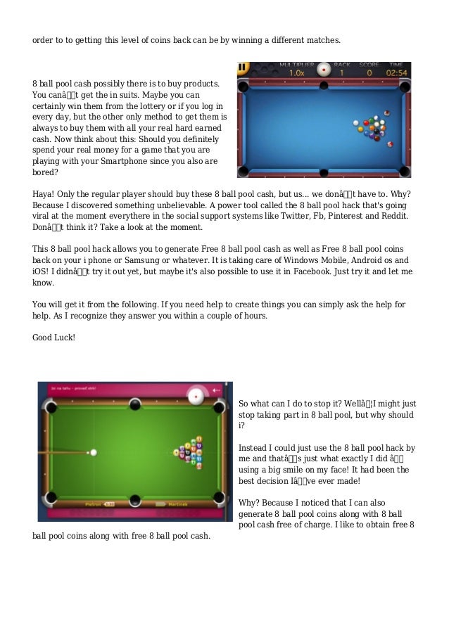 This is how I got your ball pool hack on my personal computer and pâ€¦