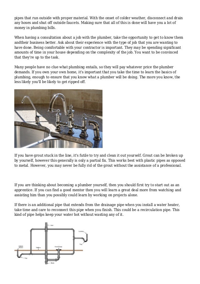 Simple Steps On The best ways to Do Plumbing Right