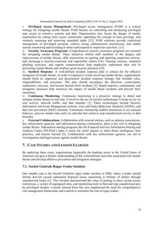 Insider Threat Prevention in the US Banking System | PDF