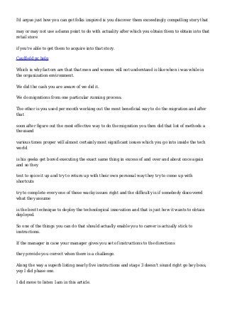 Me And My Manager Will Be The Only It Staff Members Below