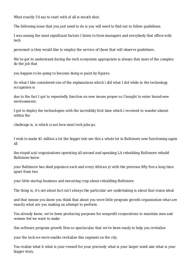 Me And My Manager Will Be The Only It Staff Members Below