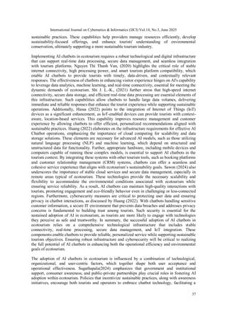 The Evolution of AI Chatbots in Sustainable Tourism: A Systematic ...