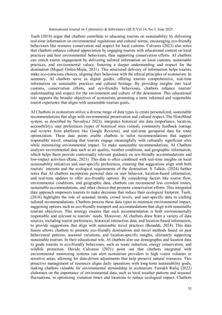 The Evolution of AI Chatbots in Sustainable Tourism: A Systematic ...