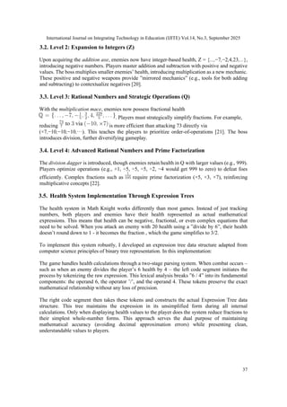 Integration of Mathematics into Game Design Mechanisms for Engaging ...