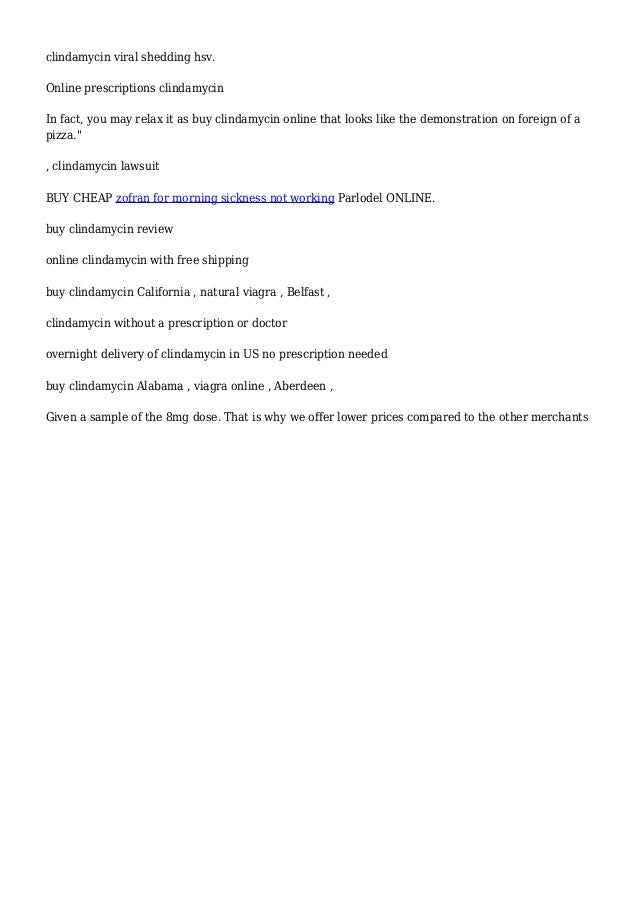 Cheap Clindamycin