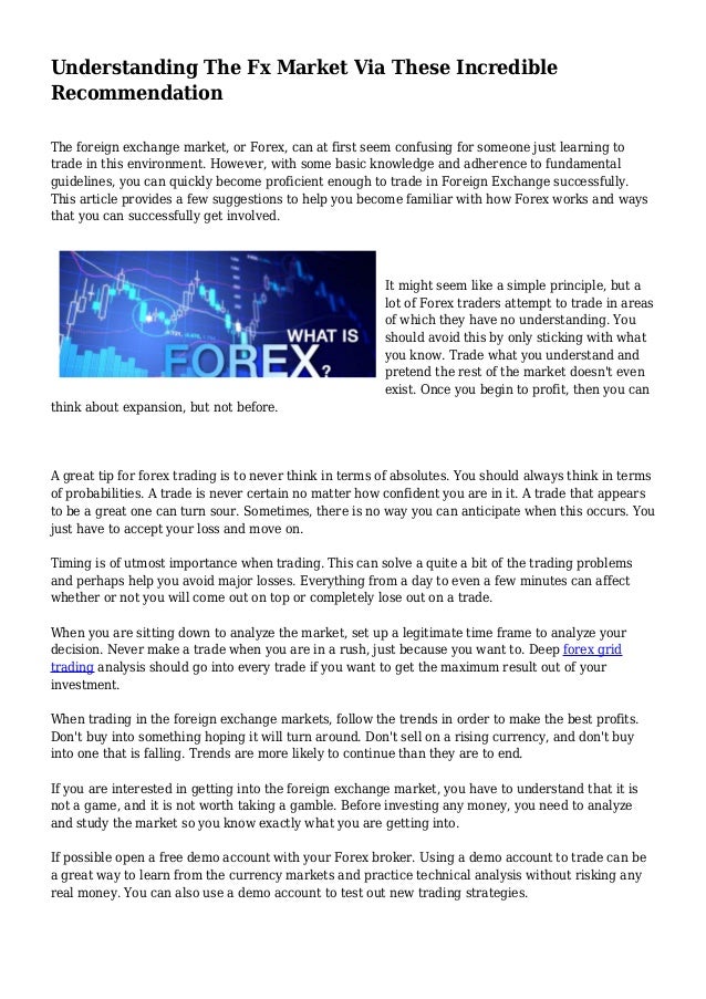 Forex market basic knowledge Forex market basic knowledge