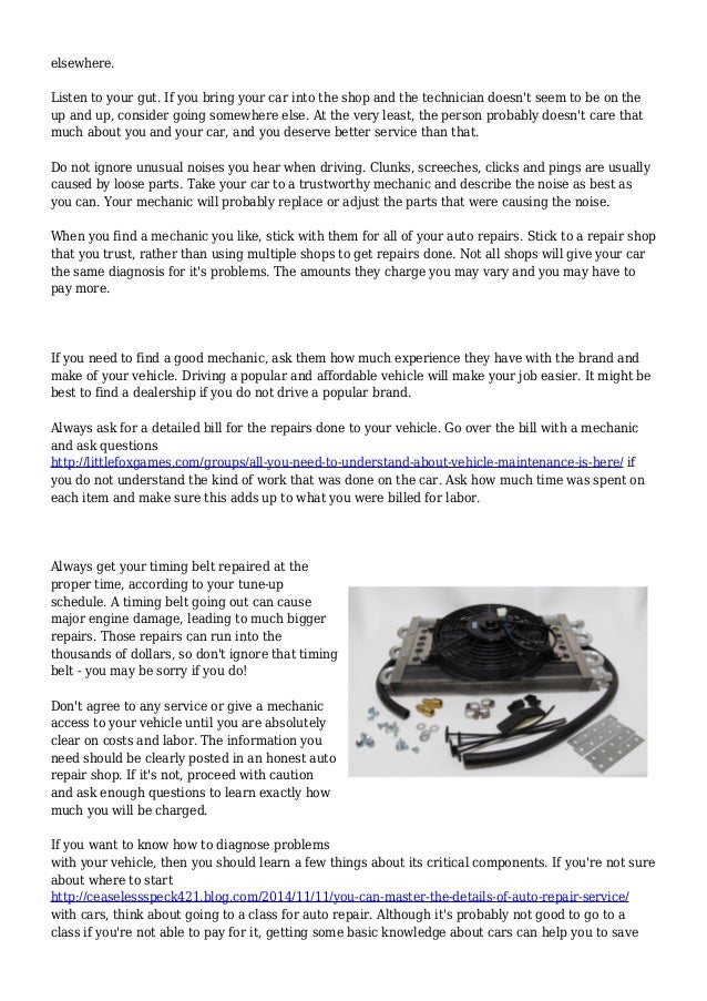 All Your Car Repair Questions Answered Here