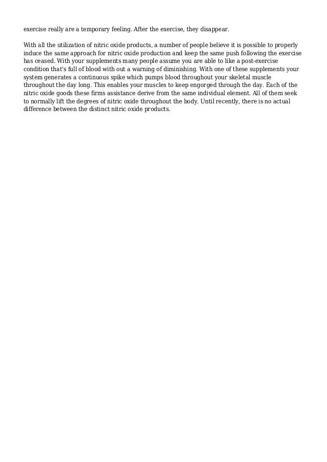 Nitric Oxide Supplements and Midlife Weight Loss