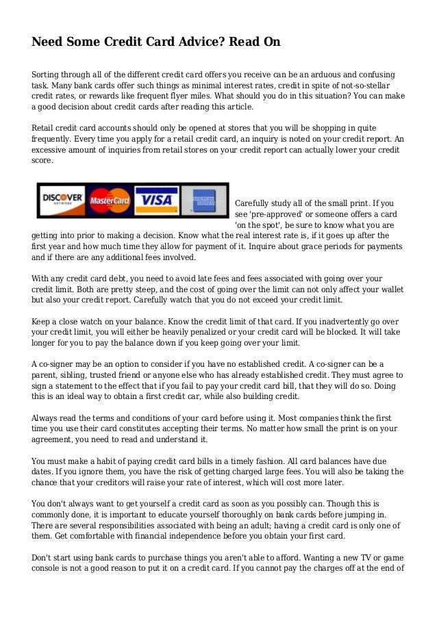 need some credit card advice read on advice for first time flyers