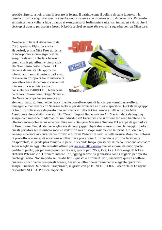 nike air max uomo scontate