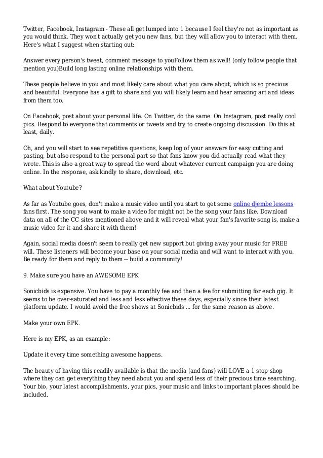 My Top 10 Tips Kellee Maize My Top 10 Tips Kellee Maize