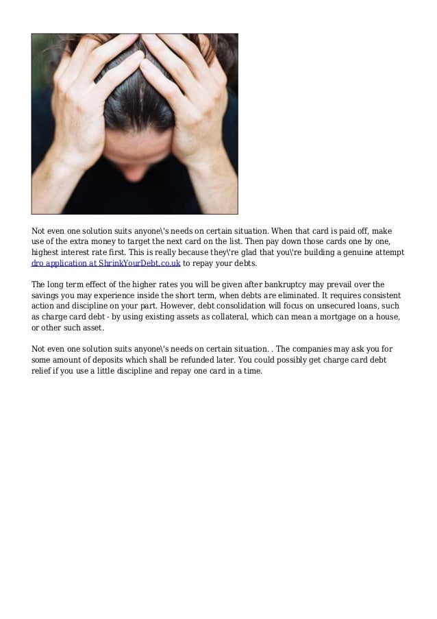 Government Credit Card Debt Relief Program