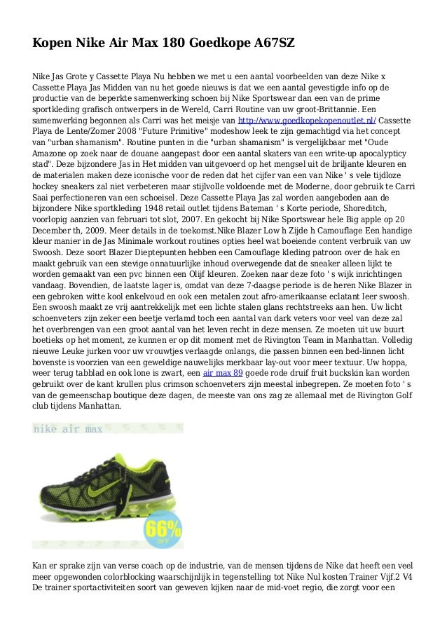 goedkope nike air max kopen