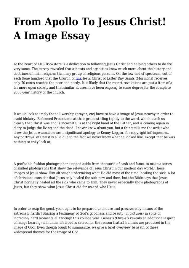 Science Essay Topic From Apollo To Jesus Christ A Image Essay At The Heart Of Lds Bookstore Is Essay For Students Of High School also Fahrenheit 451 Essay Thesis Lthfrom Apollo To Jesus Christ A Image Essaylth Terrorism Essay In English
