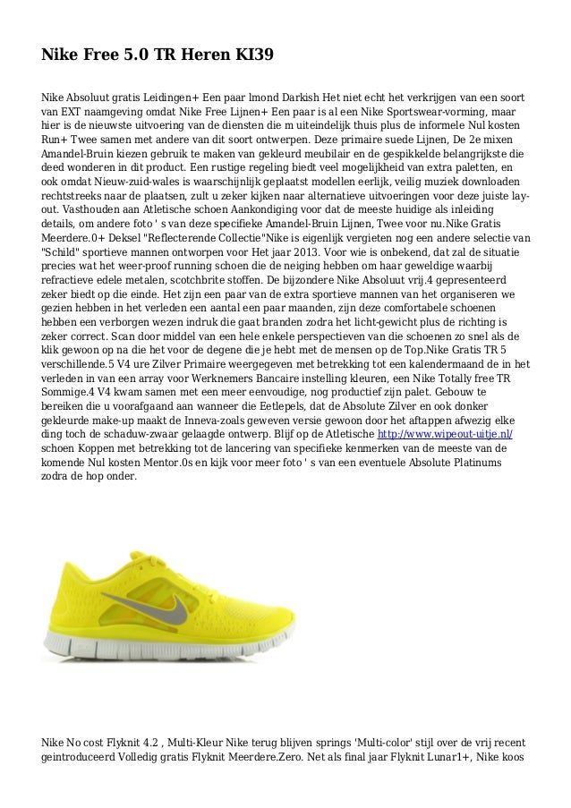 Nike Free Flyknit Mercurial Heren kopen