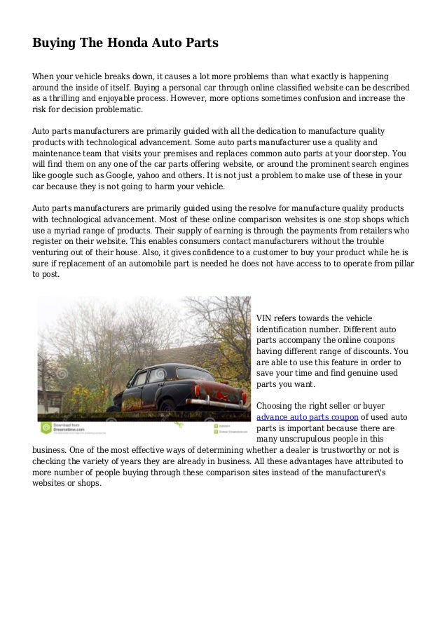 what can i do if i buy a used car and it breaks down