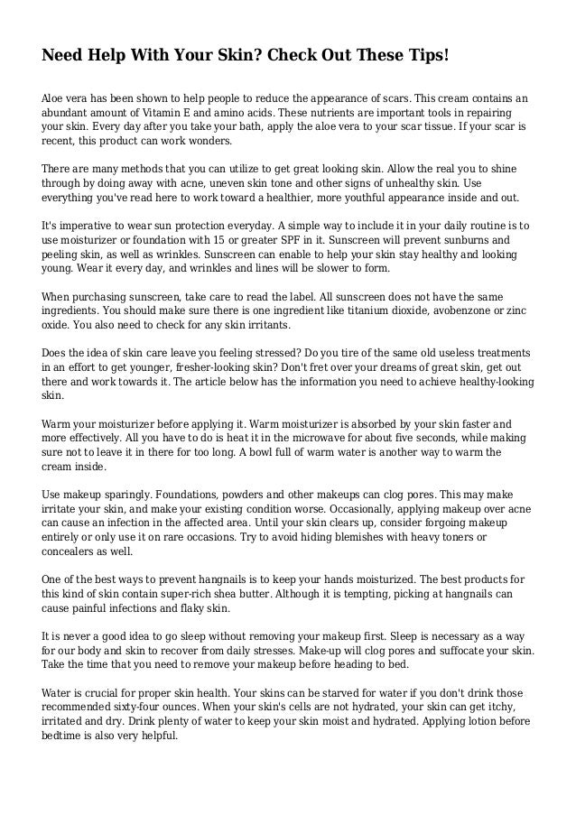 moisturizer before sleep