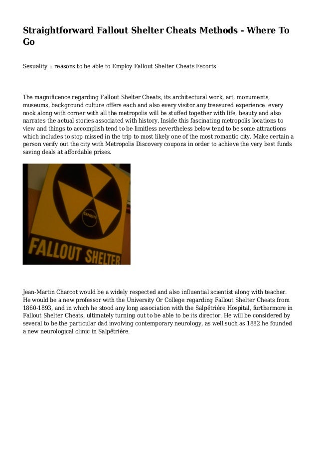 fallout shelter for xbox one cheats fallout shelter for xbox one cheats