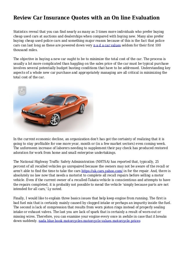 Review Car Insurance Quotes with an line Evaluation review car insurance quotes with an on line evaluation 1 638