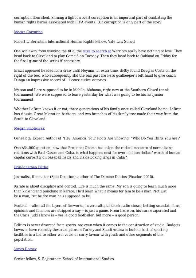 Sports News, Commentary and Analysis