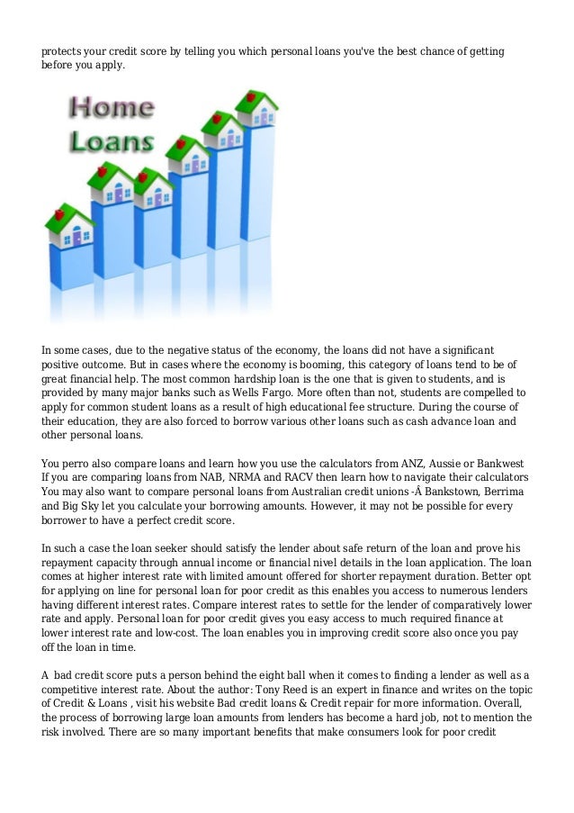 how to compare loans