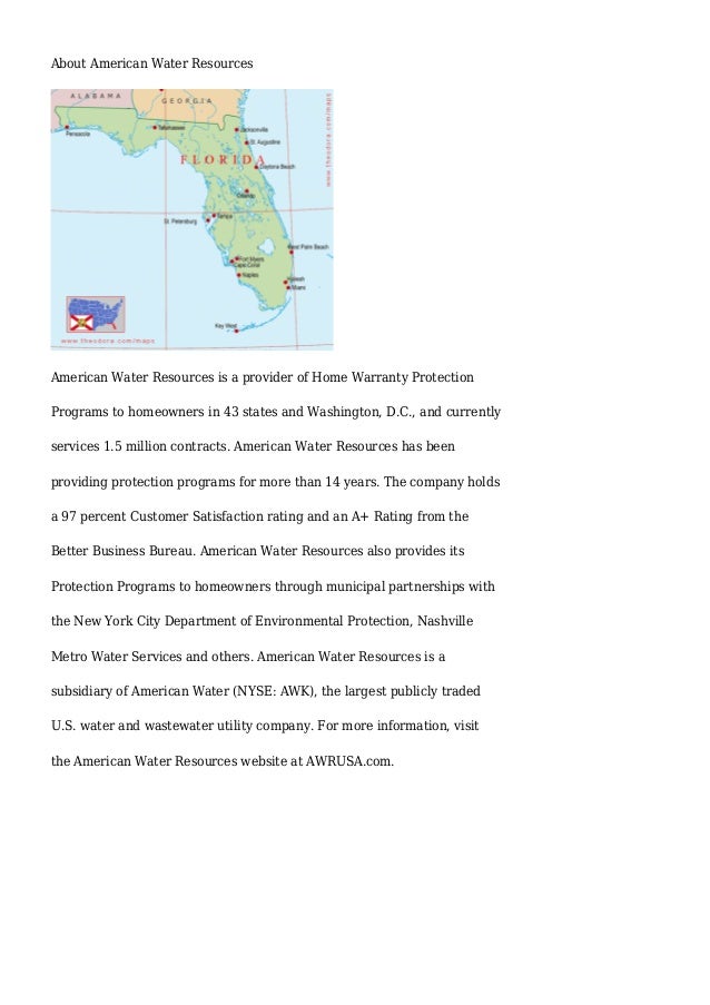 American Water Resources of Florida and Orlando Utilities Commission
