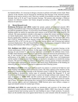 ANALYSIS OF MOMENT RESISTING FRAME BY KNEE BRACING | PDF