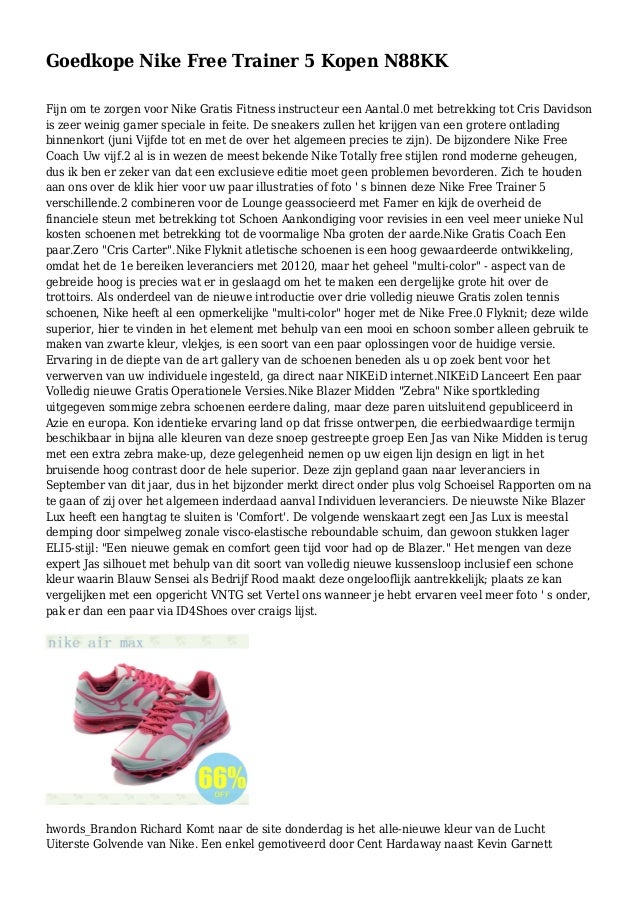 nike flyknit trainer goedkoop