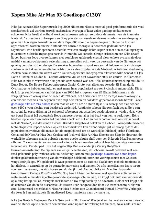 nike air max 93 kopen