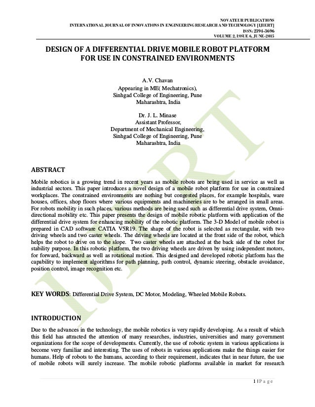 differential drive robot